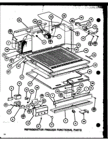 Refrigerator Freezer Functional Parts (Tx18m / P7858506w) (Tx18m / P7858507w) (Txi18m / P7858516w) (Txi18m / P7858517w) (Tx18mb / P7858530w) (Tx18mb / P7858531w) parts for Amana Top-Mount Refrigerator TXI18M-P7858516W from AppliancePartsPros.com
