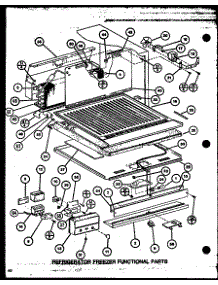 Refrigerator Freezer Functional Parts (Tx22m / P7858510w) parts for Amana Top-Mount Refrigerator TXI18M-P7858516W from AppliancePartsPros.com