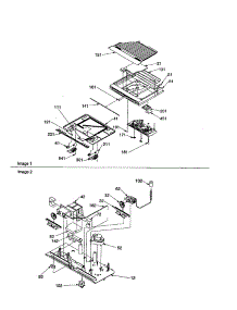 Drain Back And Control parts for Amana Top-Mount Refrigerator TXI18VL-P1319004WL from AppliancePartsPros.com