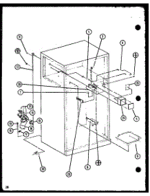 (Txi20n / P1106218w) (Txi20n / P1106219w) parts for Amana Top-Mount Refrigerator TXI20N-P1106218W from AppliancePartsPros.com