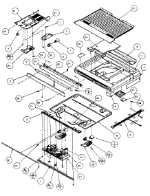 Divider Block parts for Amana Top-Mount Refrigerator TXI21R-P1168002W from AppliancePartsPros.com