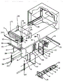 Evaporator Area parts for Amana Top-Mount Refrigerator TXI21R2-P1168012W from AppliancePartsPros.com