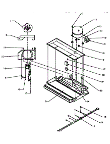 Compressor Compartment parts for Amana Top-Mount Refrigerator TXI21R2-P1168012W from AppliancePartsPros.com