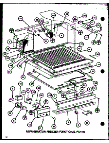 Refrigerator Freezer Functional Parts (Tx18j / P7739041w) (Tx18j / P7739042w) (Txi18j / P7739043w) (Txi18j / P7739044w) parts for Amana Top-Mount Refrigerator TXI22J-P7739050W from AppliancePartsPros.com