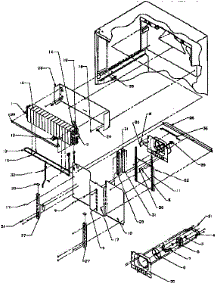 Evaporator Area parts for Amana Top-Mount Refrigerator TXI22R-P1168008W from AppliancePartsPros.com