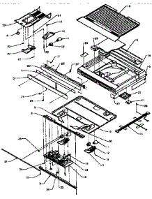 Divider Block parts for Amana Top-Mount Refrigerator TXI22R-P1168008W from AppliancePartsPros.com
