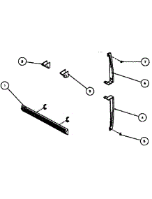 Bhkt Kit parts for Amana Top-Mount Refrigerator TXI22R-P1168008W from AppliancePartsPros.com