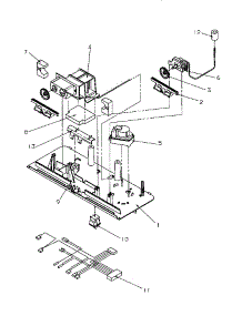 Control Assembly parts for Amana Top-Mount Refrigerator TY18S4L-P1195303WL from AppliancePartsPros.com