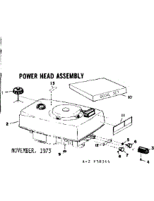 Power Head Assembly parts for Tecumseh Lawn & Garden Engine TYPE 642-16B from AppliancePartsPros.com