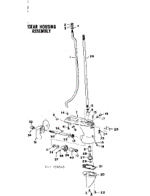 Gear Housing Assembly parts for Tecumseh Lawn & Garden Engine TYPE 642-16B from AppliancePartsPros.com