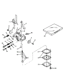 Carburetor parts for Tecumseh Lawn & Garden Engine TYPE 650-56 from AppliancePartsPros.com