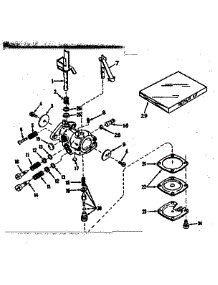 Carburetor No. 631772 parts for Tecumseh Lawn & Garden Engine TYPE 660-24 from AppliancePartsPros.com