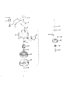 No-Pull Starter No. 590378 parts for Tecumseh Lawn & Garden Engine TYPE 670-21A from AppliancePartsPros.com
