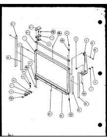 Freezer Door And Trim Parts parts for Amana Top-Mount Refrigerator TZ18QG-P1156102WG from AppliancePartsPros.com