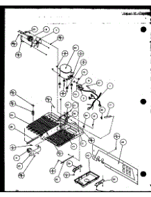 (Tecumseh Compressor) (Tz18ql / P1156102wl) (Tz18qg / P1156102wg) (Tz18qw / P1156102ww) parts for Amana Top-Mount Refrigerator TZ18QG-P1156102WG from AppliancePartsPros.com