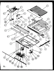 Divider Block (Tz21re / P1157601we) (Tz21rl / P1157601wl) (Tz21rg / P1157601wg) (Tz21rw / P1157601ww) (Tzi21rl / P1168001wl) (Tzi21re / P1168001we) (Tzi21rw / P1168001ww) (Tz22rl / P1157701wl) (Tz22re / P1157701we) (Tz22rw / P1157701ww) (Tzi22re / P1168003we) (Tzi22rl / P1168003 parts for Amana Top-Mount Refrigerator TZ18RG-P1158401WG from AppliancePartsPros.com