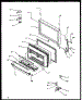 Freezer Door (Tz22r2l / P1157705wl) (Tz22r2e / P1157705we) (Tz22r2w / P1157705ww) (Tzi22r2e / P1168013we) (Tzi22r2l / P1168013wl) (Tzi22r2w / P1168013ww)