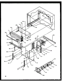 Evaporator Area parts for Amana Top-Mount Refrigerator TZ19R2E-P1158505WE from AppliancePartsPros.com