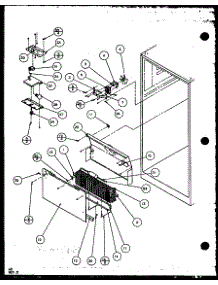 Evaporator Area (Tz20qw / P1156201ww) (Tz20qg / P1156201wg) (Tz20qe / P1156201we) (Tz20ql / P1156201wl) (Tz20qe / P1156202we) (Tz20ql / P1156202wl) (Tz20qw / P1156202ww) (Tz20qg / P1156202wg) (Tzi20qw / P1156203ww) (Tzi20ql / P1156203wl) (Tzi20qw / P1156204ww) (Tzi20ql / P115620 parts for Amana Top-Mount Refrigerator TZ20QL-P1156202WL from AppliancePartsPros.com