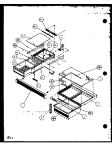 Cabinet Shelving (Tz20qw / P1156201ww) (Tz20qg / P1156201wg) (Tz20qe / P1156201we) (Tz20ql / P1156201wl) (Tz20qe / P1156202we) (Tz20ql / P1156202wl) (Tz20qw / P1156202ww) (Tz20qg / P1156202wg) (Tzi20qw / P1156203ww) (Tzi20ql / P1156203wl) (Tzi20qw / P1156204ww) (Tzi20ql / P11562 parts for Amana Top-Mount Refrigerator TZ20QW-P1156202WW from AppliancePartsPros.com