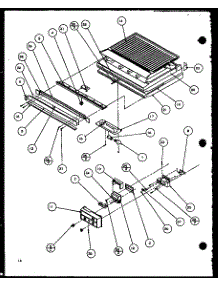 Divider Block And Controls parts for Amana Top-Mount Refrigerator TZI21Q2E-P1111714WE from AppliancePartsPros.com