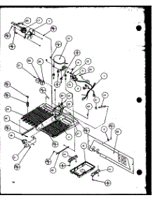 Panasonic Compressor parts for Amana Top-Mount Refrigerator TZI21Q2L-P1111714WL from AppliancePartsPros.com