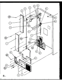 Cabinet Back parts for Amana Top-Mount Refrigerator TZI21RE-P1168001WE from AppliancePartsPros.com