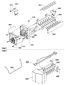 Ice Maker Assembly Parts parts for Amana Top-Mount Refrigerator TZI22V2L-P1319101WL from AppliancePartsPros.com