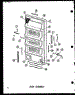Door Assembly (U13k / P60250-72W) (U13k-C / P60250-72Wc) (U13k-Ag / P60250-72Wg) (U13k-A / P60250-72Wa) (U13w-Ag / P60335-7Wg) (U13w-A / P60335-7Wa) (U13w / P60335-7W) (U13w-C / P60335-7Wc) (U16k-C / P60250-73Wc) (U16k-A / P60250-73Wa) (U16k / P60250-73W) (U16k-Ag / P60250-73Wg)
