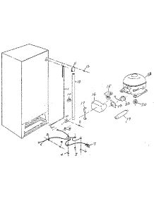 Freezer Unit parts for Northland Upright Freezer U305L/1758 from AppliancePartsPros.com