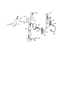 Handle parts for Hoover Upright Vacuum U3103 from AppliancePartsPros.com