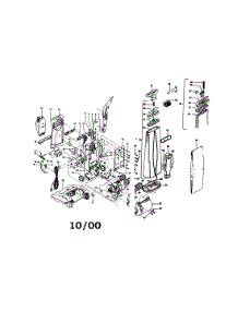 Handle Assembly parts for Hoover Upright Vacuum U3301 from AppliancePartsPros.com