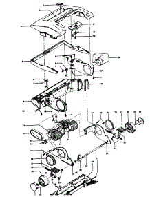 Hood parts for Hoover Upright Vacuum U3301-030 from AppliancePartsPros.com