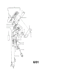 Handle parts for Hoover Upright Vacuum U3329 from AppliancePartsPros.com