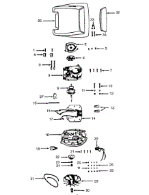 Motor Assembly, Hood parts for Hoover Upright Vacuum U4001 from AppliancePartsPros.com