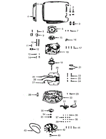 Motor Assembly, Hood parts for Hoover Upright Vacuum U4085 from AppliancePartsPros.com