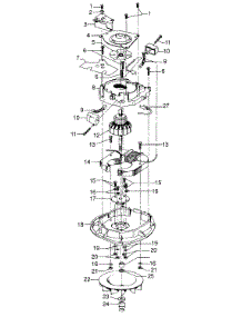 Motor Assembly parts for Hoover Upright Vacuum U4109 from AppliancePartsPros.com