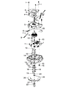 Motor Assembly parts for Hoover Upright Vacuum U4195 from AppliancePartsPros.com