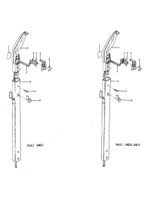 Handle parts for Hoover Upright Vacuum U4217 from AppliancePartsPros.com