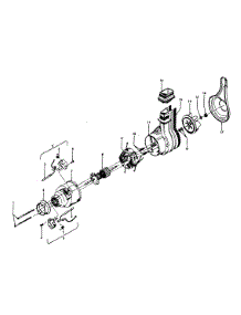 Motor Assembly parts for Hoover Upright Vacuum U4217 from AppliancePartsPros.com
