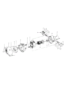 Motor Assembly parts for Hoover Upright Vacuum U4231 from AppliancePartsPros.com