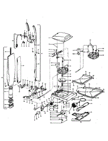 Main Assembly parts for Hoover Upright Vacuum U4413-042 from AppliancePartsPros.com