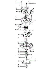 Motor parts for Hoover Upright Vacuum U4449-048 from AppliancePartsPros.com