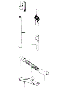 Cleaning Tools parts for Hoover Upright Vacuum U4727-900 from AppliancePartsPros.com