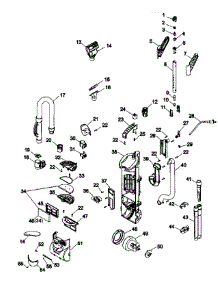Main Body parts for Hoover Upright Vacuum U5185-900 from AppliancePartsPros.com