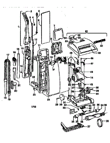 Unit Parts parts for Hoover Upright Vacuum U5215-930 from AppliancePartsPros.com