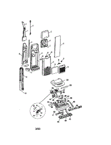 Powermax Ii parts for Hoover Upright Vacuum U5246-990 from AppliancePartsPros.com