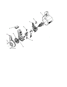 Motor Assembly parts for Hoover Upright Vacuum U5256-900 from AppliancePartsPros.com