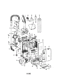 Motor / Handle / Bag Housing / Cover parts for Hoover Upright Vacuum U5432-900 from AppliancePartsPros.com