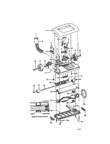 Windtunnel parts for Hoover Upright Vacuum U5450-900 from AppliancePartsPros.com